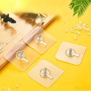 30 Pecas 8Mm Gancho De Parede Adesivo Multiuso Para Pendurar Quadros UtensíLios De Cozinha Banheiros
