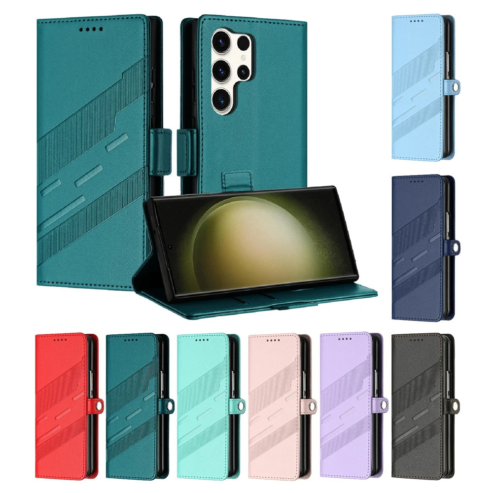 Samsung M07 M17 M06 M16 M36 M56 M15 M35 M14 M34 M54 M33 M53 M32 Galaxy A12 A22 A32 A52 A72 Magnetic Leather Wallet Flip
