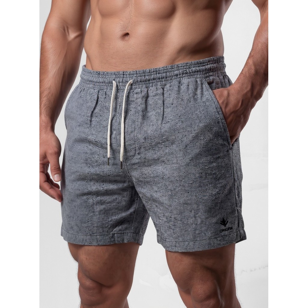 Kit 3 Bermudas Masculinas Linho Elastano Praiana Confortável Verão — Mundo elegante shopp