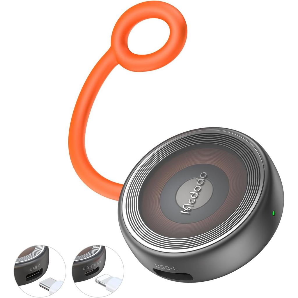 Carregador Magnético Mcdodo para Apple Watch [Porta USB-C e Lightning], Carregad