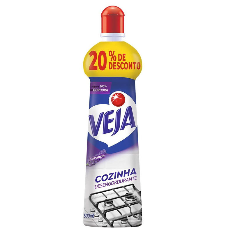 Veja limpador cozinha desengordurante Lavanda 500ml Reckitt