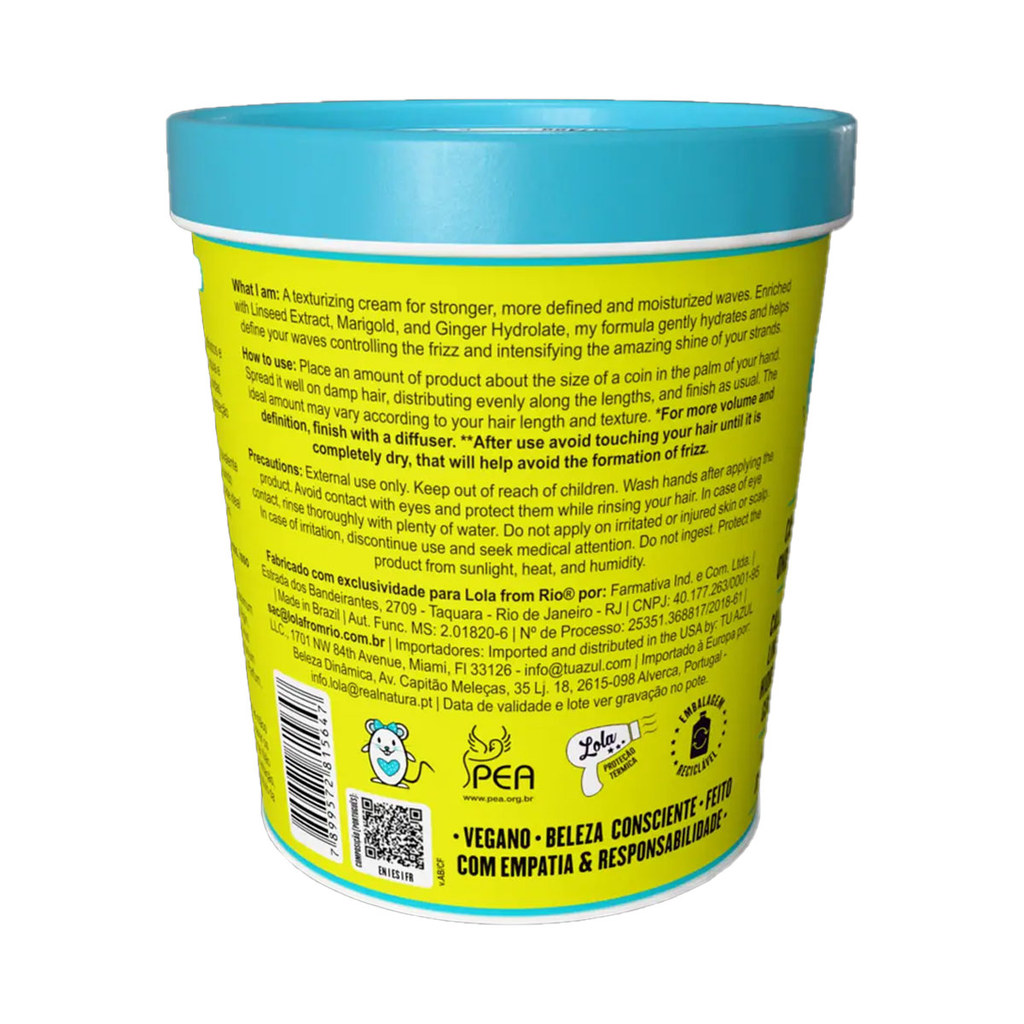 Creme Lola Cosmetics Ondulados Lola Inc Texturizador 450g · foto 2