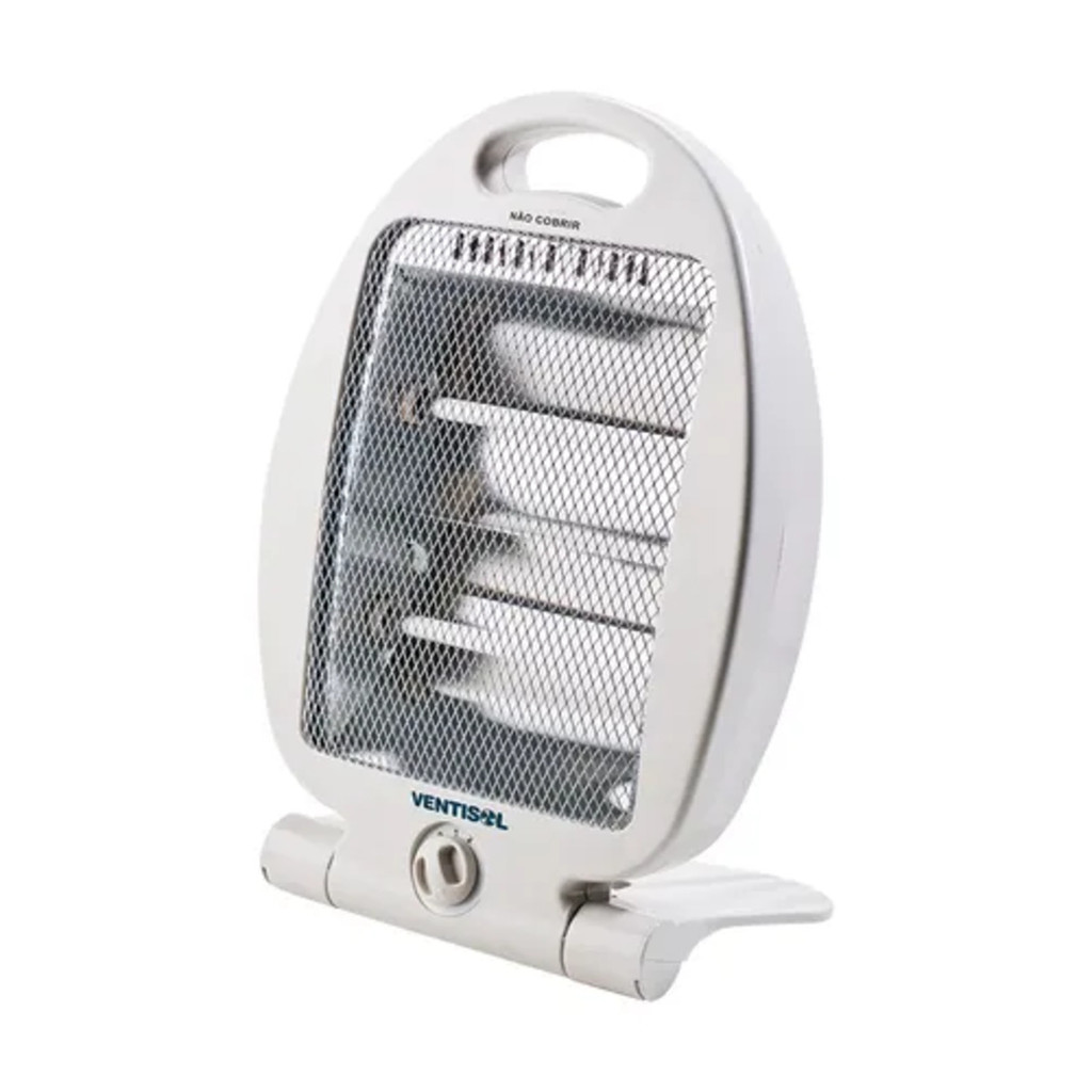 Aquecedor Elétrico Quartzo AQ-02 Branco 800W 220V Ventisol