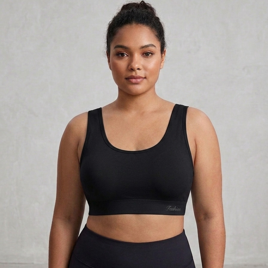 Top Plus Size Conforto com Bojo Removível