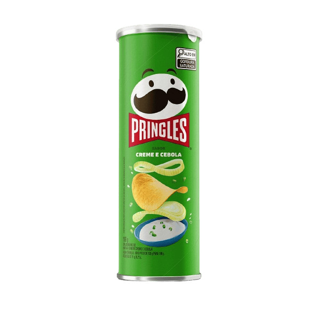 Pringles Salgadinho Batata Frita ® Creme e Cebola 109g