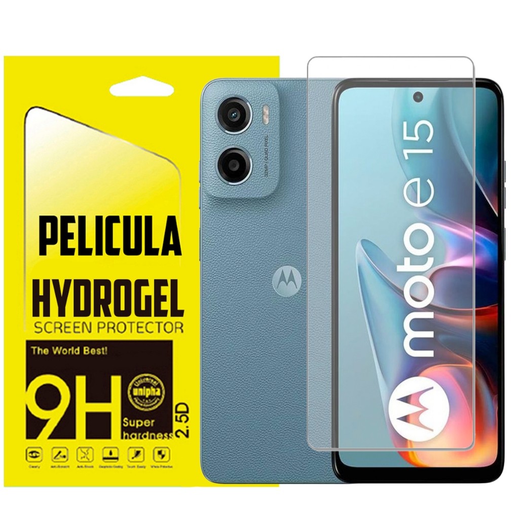 Película Hidrogel Slim TPU Protetora para todos modelos de Celular Motorola Moto