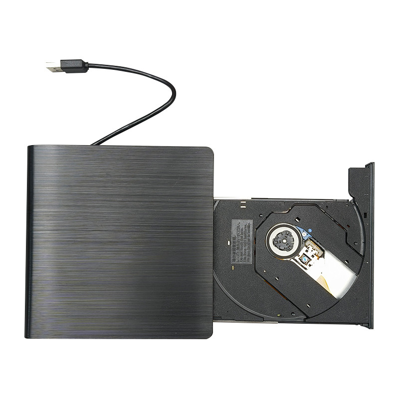 Gravador e Leitor de DVD e CD Externo Preto - CB31005