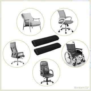 [Freneci2] 2 Peças Almofadas De Apoio De Braço De Roda Capa De Descanso Escritório Para Adultos Lavável Almofada De Supo