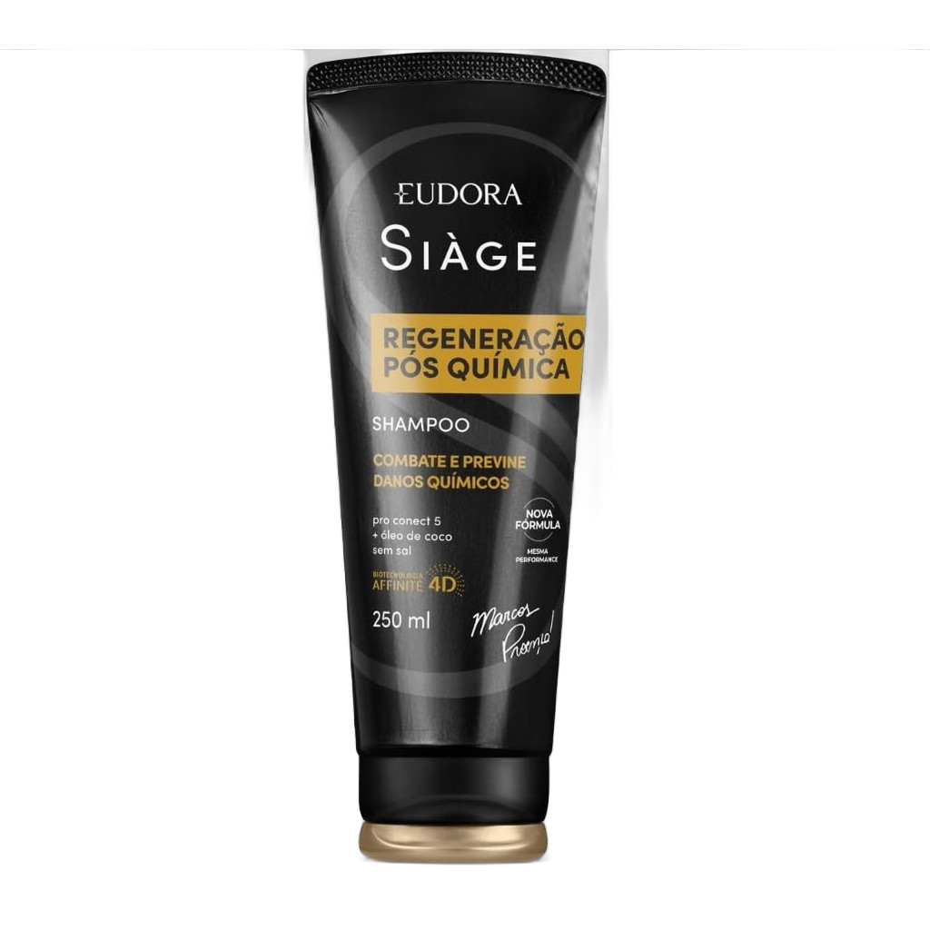 Shampoo Siàge Regeneração Pós Quimica 250ml - Eudora