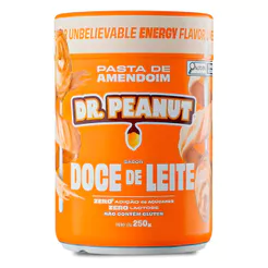 Pasta de Amendoim Dr. Peanut Sabor Doce de Leite Zero 600g