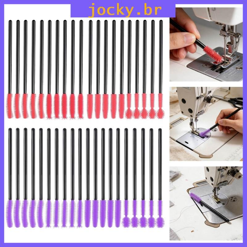 JOY 20Pcs Escovas De Limpeza De Máquinas De Costura Silicone Multiuso Para Eletrodomésticos Eletrônicos De
