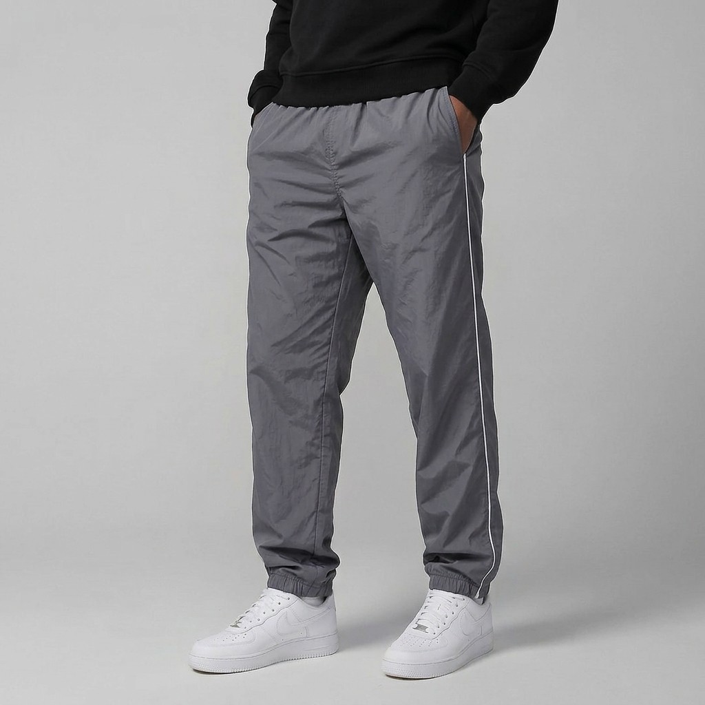 Calça Jogger Masculina Tactel com Elastano Treino Academia Caminhada Leve Confortável Dia a Dia