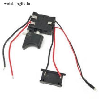 # weicheng DC 21-25V Interruptor De Gatilho De Botão De Controle De Furadeira Elétrica Para Peça De Reposição De Ferrame