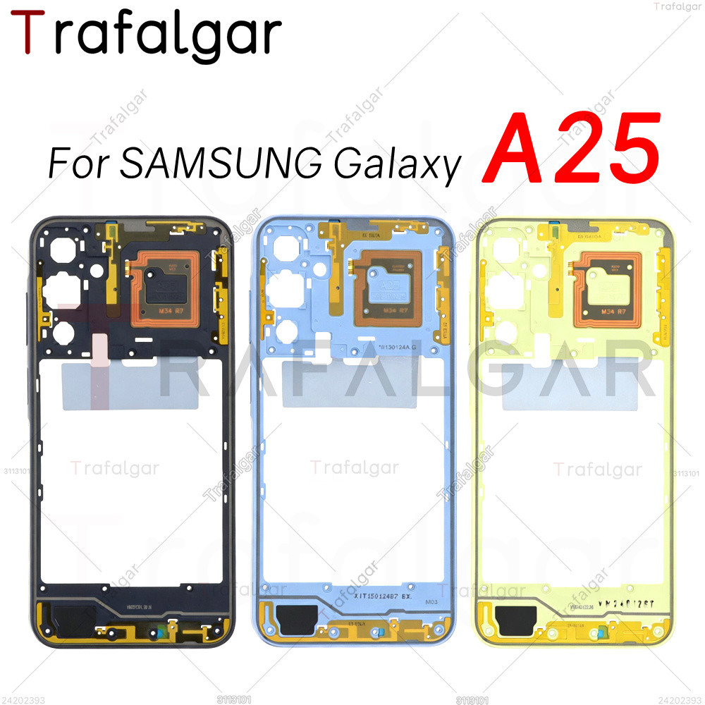 Moldura Intermediária Para SAMSUNG GALAXY A25 5G SM-A256 Substituição Da Placa D