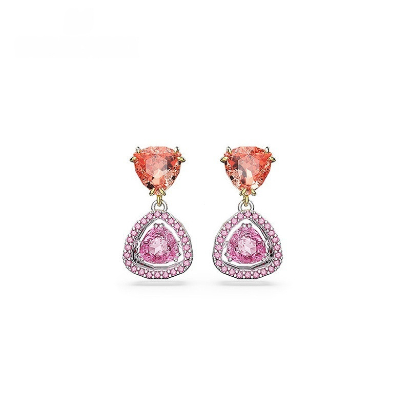 Brincos 82R Millenia Jewelry, Brincos Colorfast, Brincos de Diamante, Brincos de Prata 925, Brincos Elegantes de Pérola,