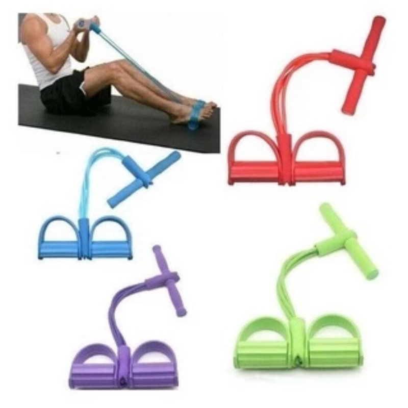 Elástico Extensor de Exercícios Pull Reducer Multi Função Academia Em Casa Uso Profissional