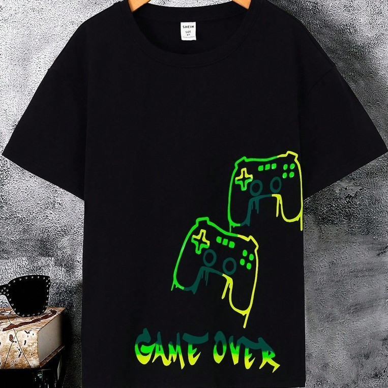 Camiseta Infantil 100% Algodão Moderna Estilosa Confortável Excelente Caimento Divertida