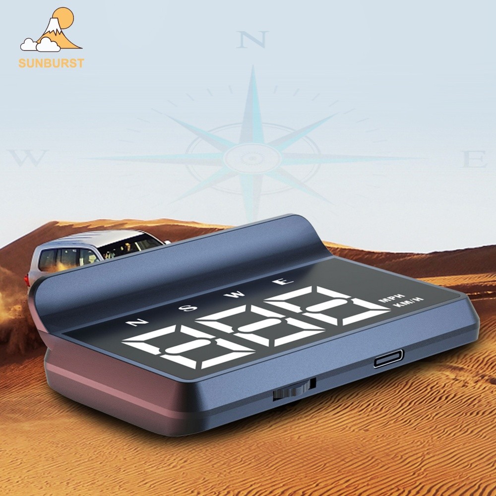 [Sunburst1 . br] Carros HUD Heads Up Display Acessórios Internos De Para Todos Os Veículos