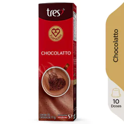 Cápsula de café Chocolatto com 10 unidades 3 Corações