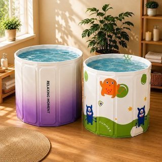 Banheira Dobrável PVC Oxford 200 Litros Sortida TOP RIO