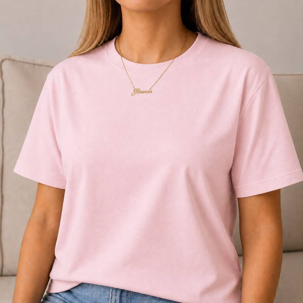 Camiseta Feminina Básica Para Dia a Dia Trabalho Academia Caminhada 100% Algodão