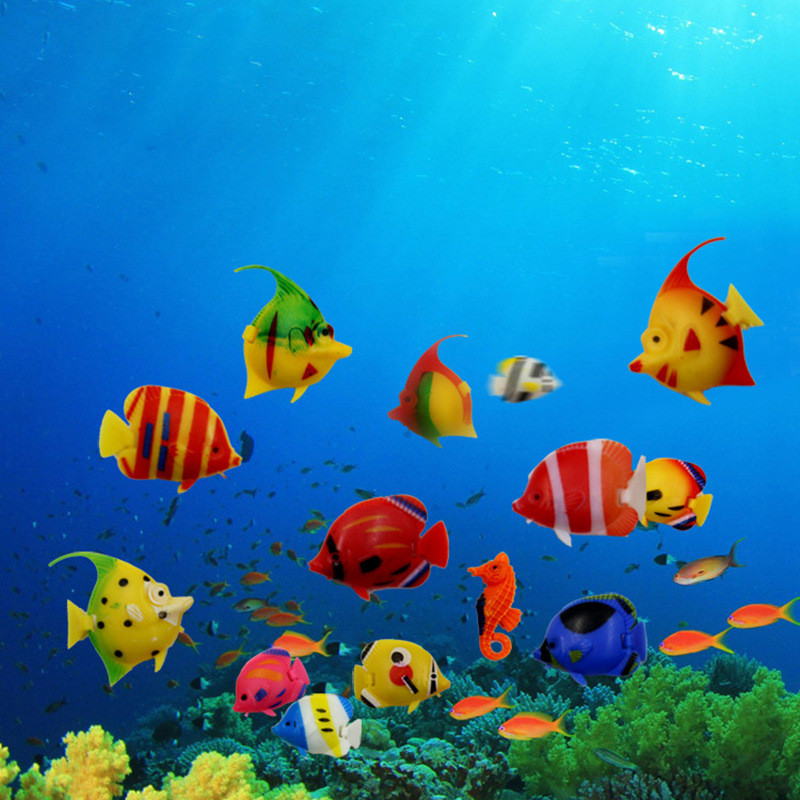 Simulação de peixe falso pode nadar educação infantil crianças brincando de pesca aquática brinquedos educativos banho d