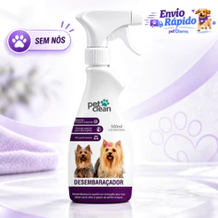 Desembaraçador De Pelos Para Cães E Gatos Pet Clean 500ml