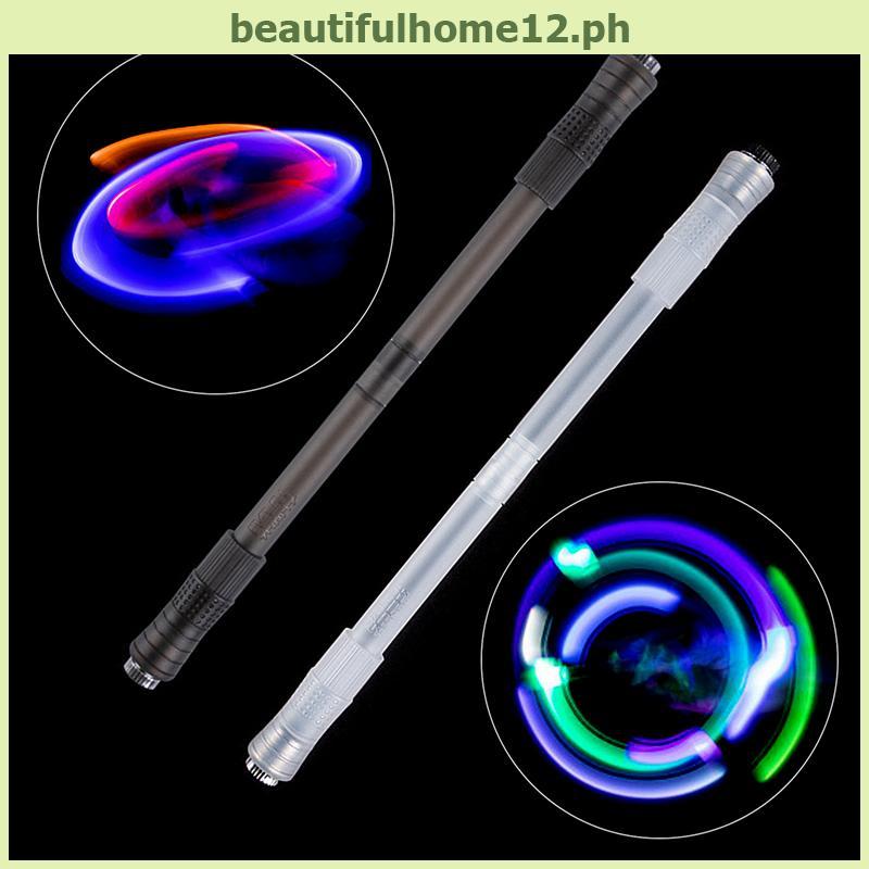 [BFPH] Caneta Giratória Confortável Antiderrapante Flash Canetas De Gel Giratórias Para Jogos Engraçada Com Led [PH]