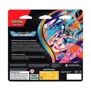 Cartas Pokémon Copag ME04 Blister Triplo — imagem 2 de 2