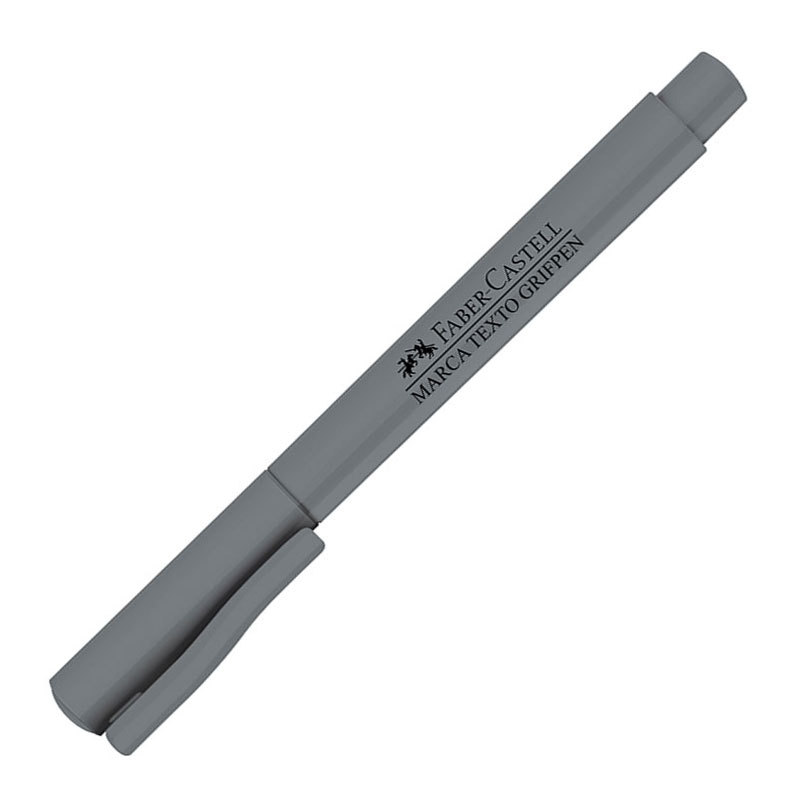 Pincel marca texto Grifpen Cinza MT/CZZF\357012 Faber-Castell