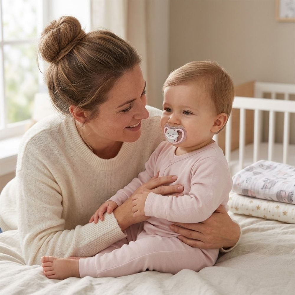 Chupeta NUK Perfect Match Air Gato de 6 a 18 Meses 1 Unidade — imagem 2 de 2