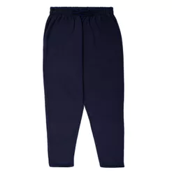 Calça Unissex Desayner Moletom Plus Size Marinho