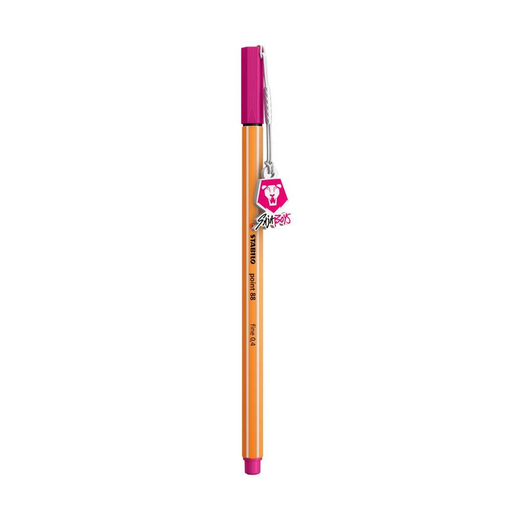 Caneta hidrográfica Fine Point 88 K-Pop Demon Hunters Rosa Stabilo