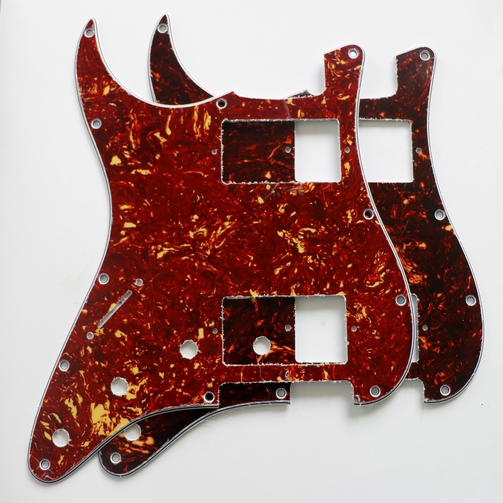 Dongli guitarra elétrica 3 camadas ST mão esquerda guarda de guitarra engrossado blindagem HH painel SQ atualização dupl