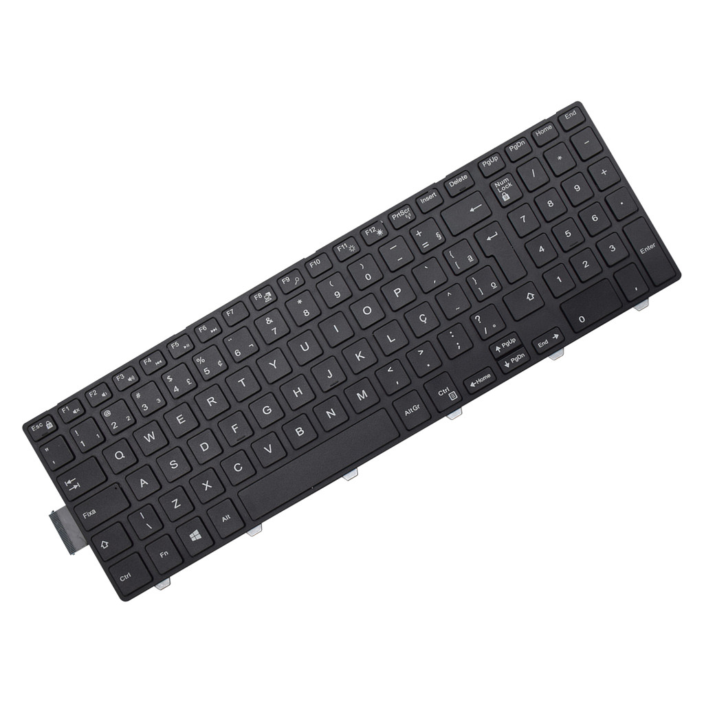 Teclado para Notebook compatível com Dell I15-5566-A10B ABNT2 — imagem 2 de 2