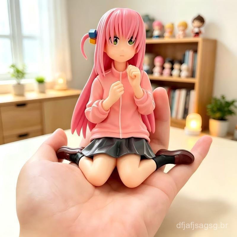 Figura de ação de 10 cm, Bochi, A. Roča! Figura de anime, Gotoh Hitori, garota guitarrista, decoração de mesa, modelo de