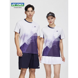 YONEX YONEX Badminton Jersey Manga Curta yy Homens Mulheres Estilo Competição Jersey Absorvente de Suor de Secagem Rápid