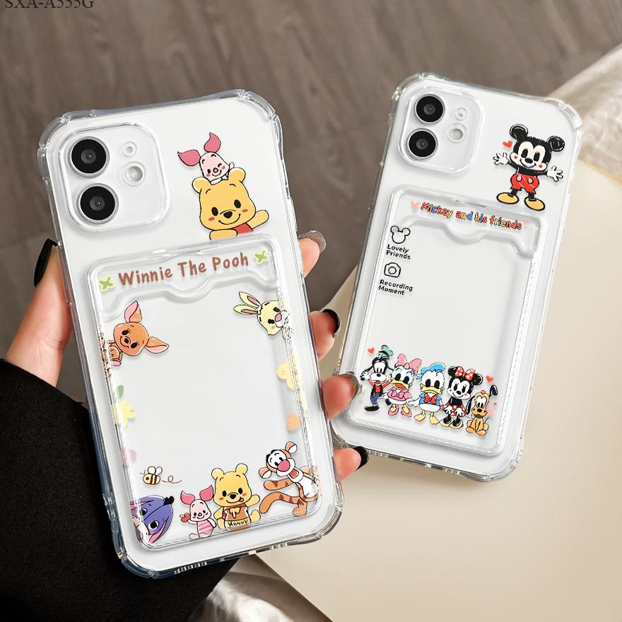 Capa Card Para Samsung Galaxy A56 A55 A54 A25 A50 A30S A35 A32 A30 A20 A23 A22 A21S 4G 5G Capinha Silicone Case 6054 KBK em Oferta na Shopee