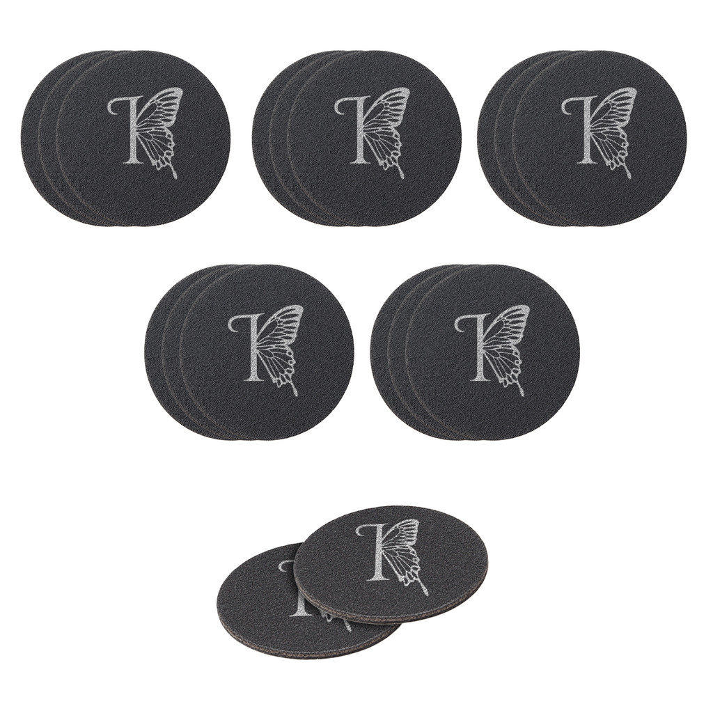 Kit Lixas Adesivas para Pedicuro Redondas Descartáveis