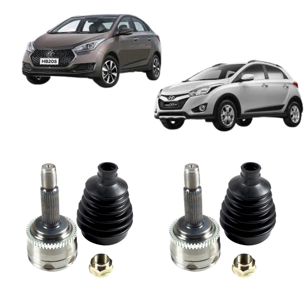 Par Junta Homocinética Hb20 Com Abs 2012 2013 2014 A 2019 HB20S 1.6 em Oferta na Shopee