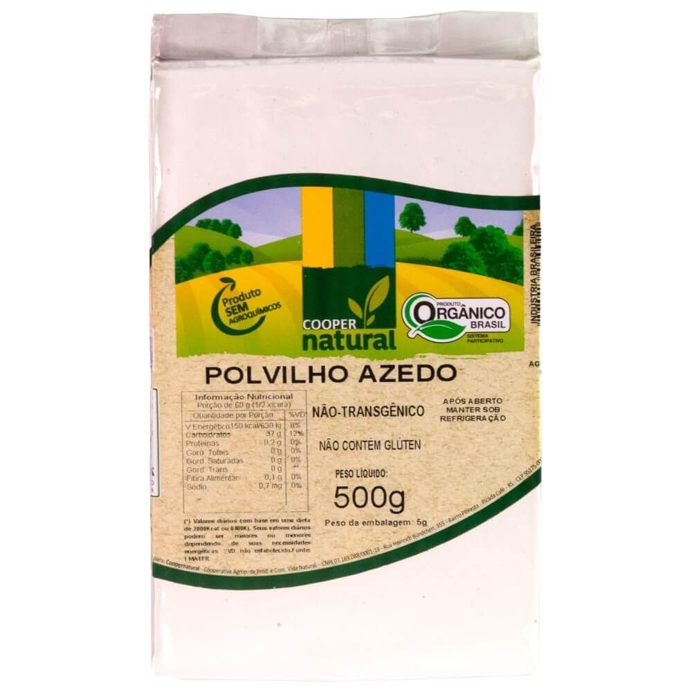 Polvilho Azedo Orgânico 500g - Coopernatural