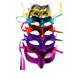 Máscara Veneza Metalizada