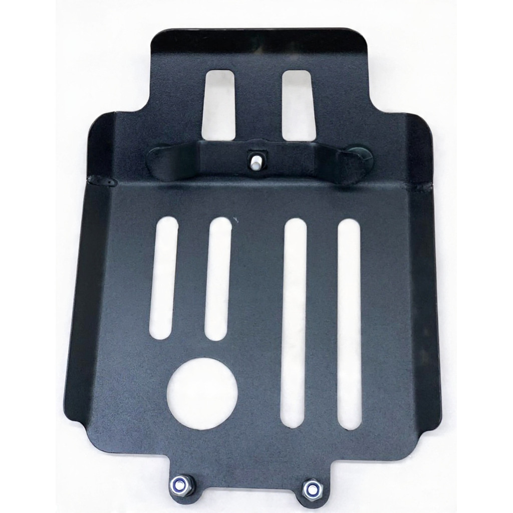 PROTETOR DE CARTER EM CHAPA DE ACO CHAPAM YAMAHA TENERE 250 ( TODOS OS ANOS ) ( PRETO FOSCO )