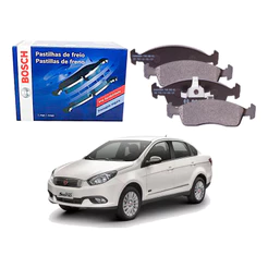 Pastilha Freio Dianteira Bosch Grand Siena 1.0 2017 A 2021