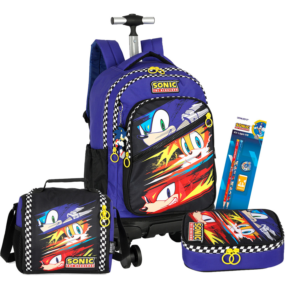 Mochila Infantil Sonic Luxcel: Onde Comprar | BuscaProdutos