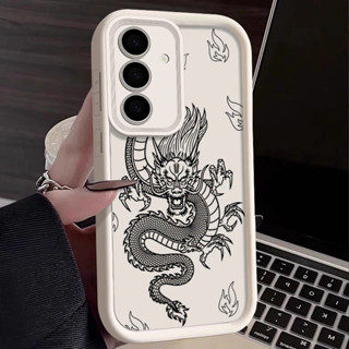 Capinha Capa de Silicone Linha Dragão Anti queda para Samsung A04 A05 A10 A12 A14 A15 A32 A35 A55 A72 em Oferta na Shopee