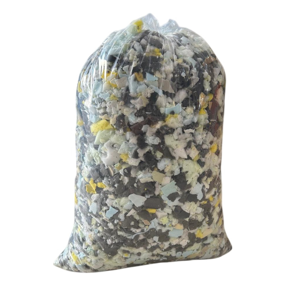 Flocos Espuma Para Almofada Travesseiro Puffs 200litros