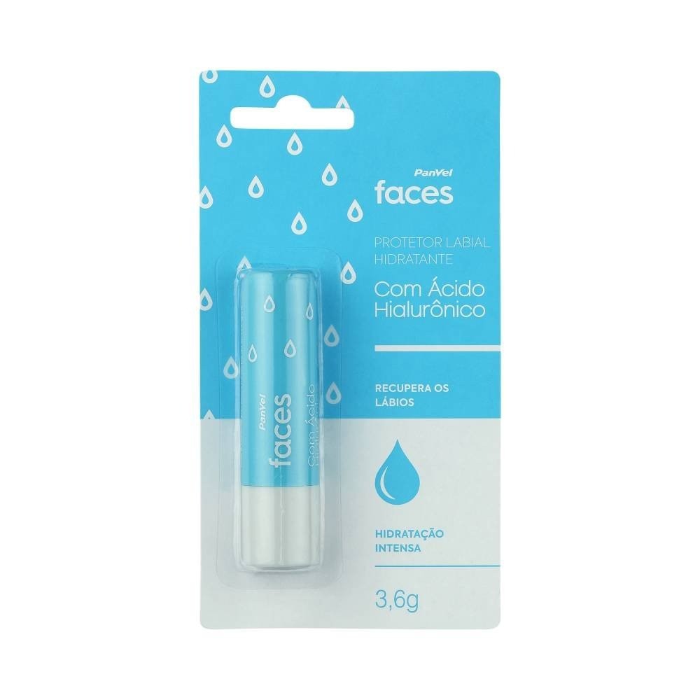 Protetor Labial Hialuronico Panvel Faces 3,6g em Oferta na Shopee