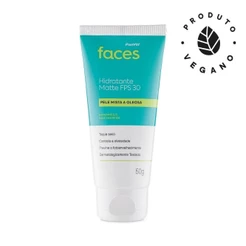 Hidratante Facial Matte Panvel Faces Pele Mista A Oleosa Fps30 50g