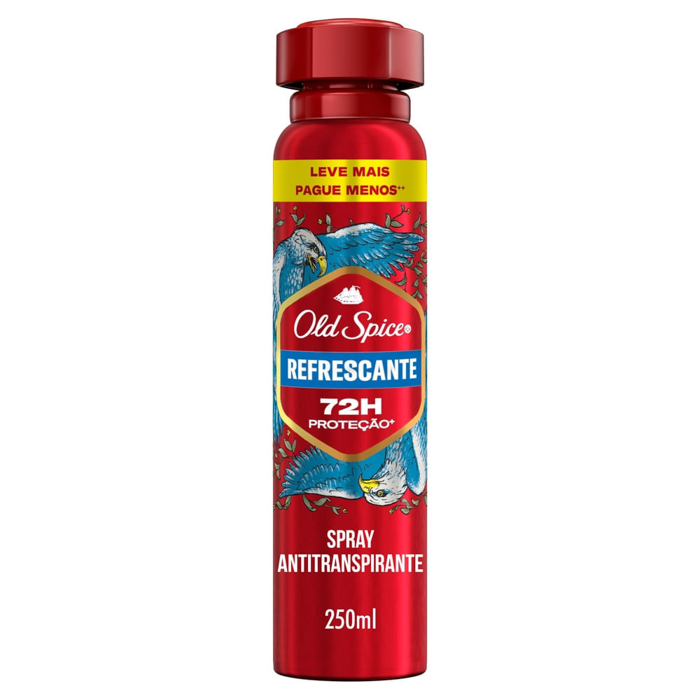 Desodorante Old Spice Refrescante Spray Antitranspirante 250ml